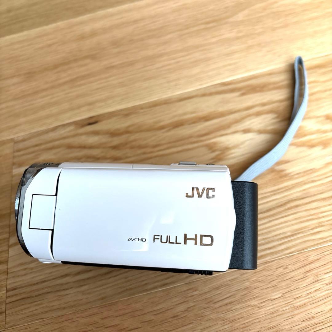ジャンク品】JVC GZ-E565-W ビデオカメラ - メルカリ