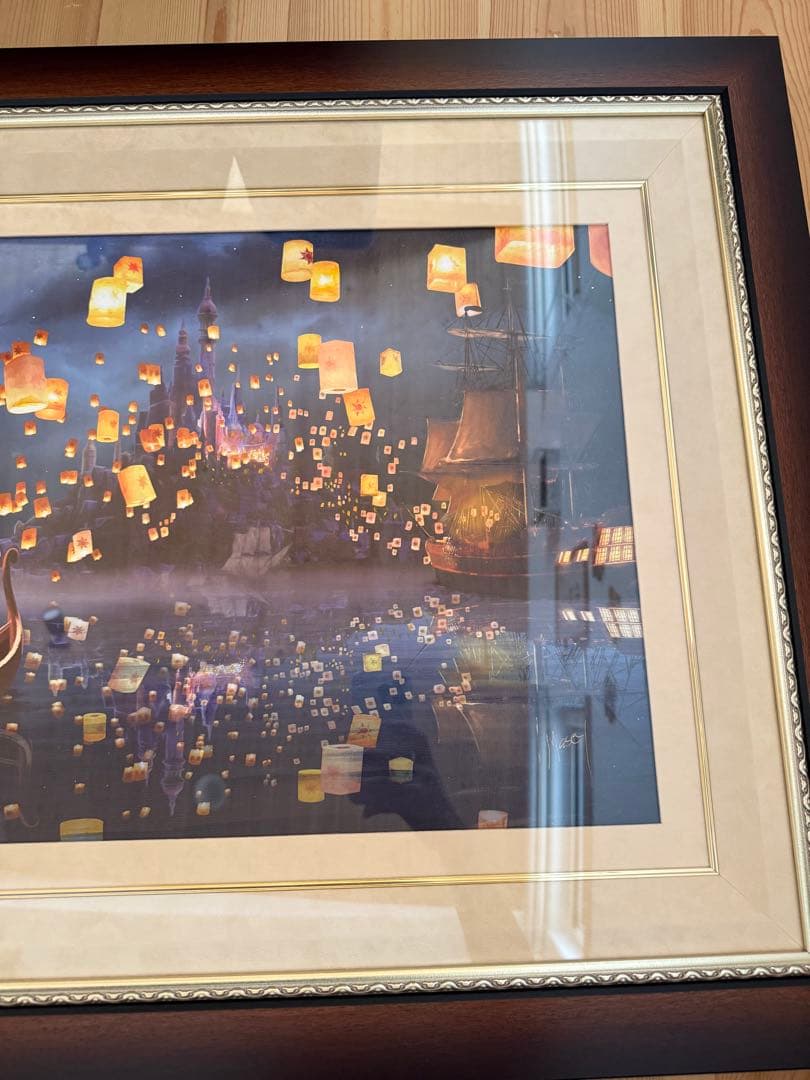 最終値下げ】塔の上のラプンツェル アールビバン絵画 - メルカリ