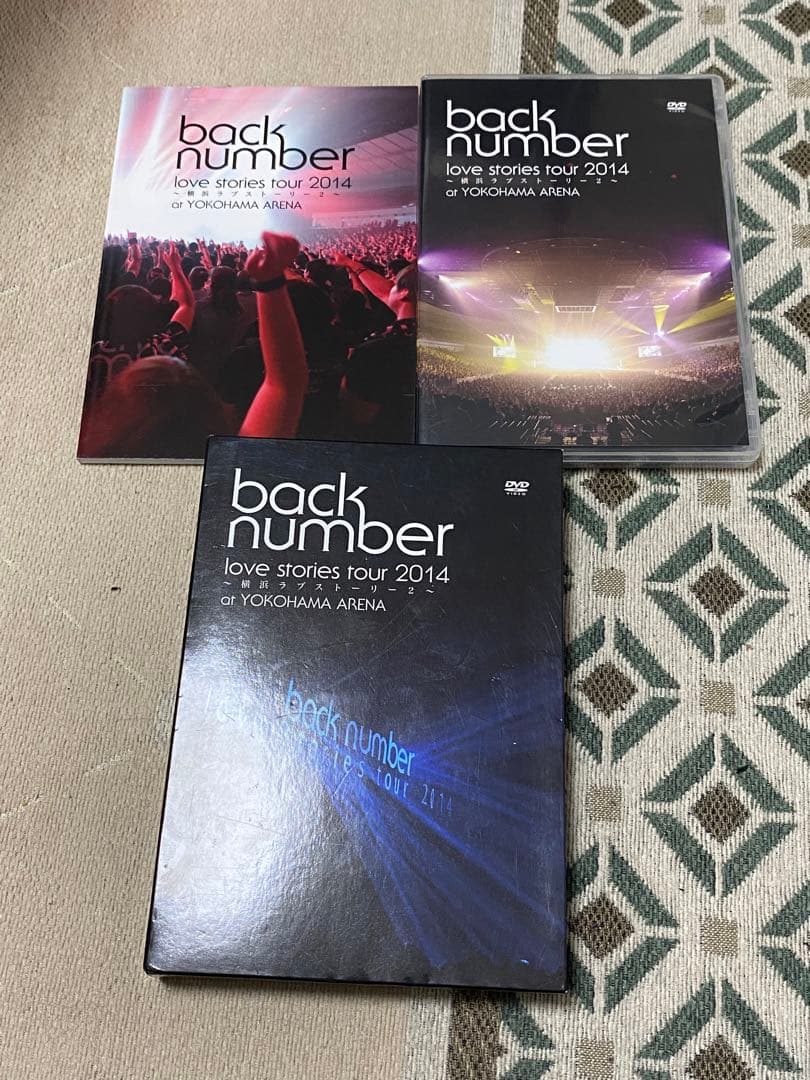 back number DVD初回限定版4枚セット+ユーモア　MV