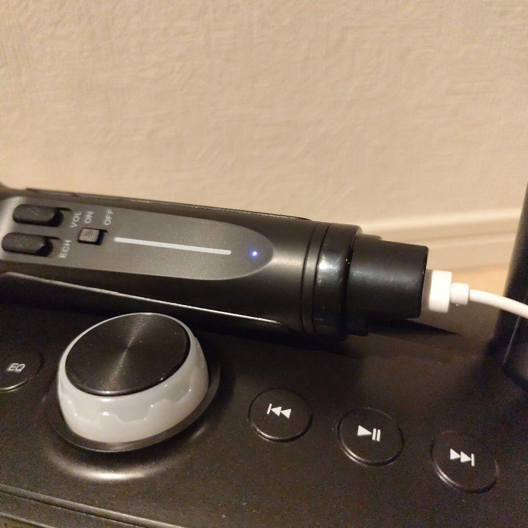 SDRD SD-306 ワイヤレスファミリーカラオケシステム（マイク2本付属