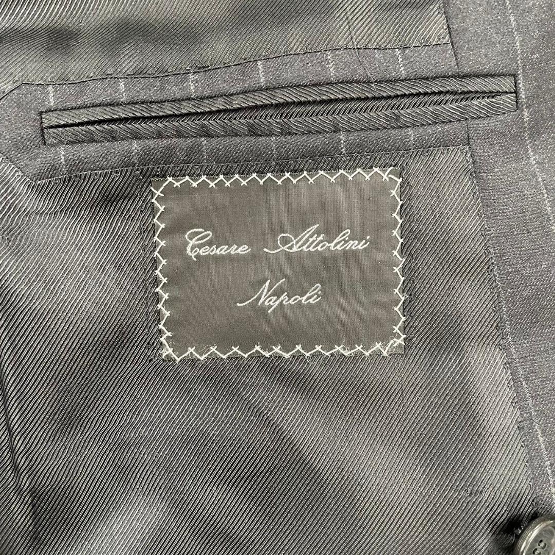 美品 Cesare Attolini スーツ ダブルブレスト ツータック 48 - メルカリ