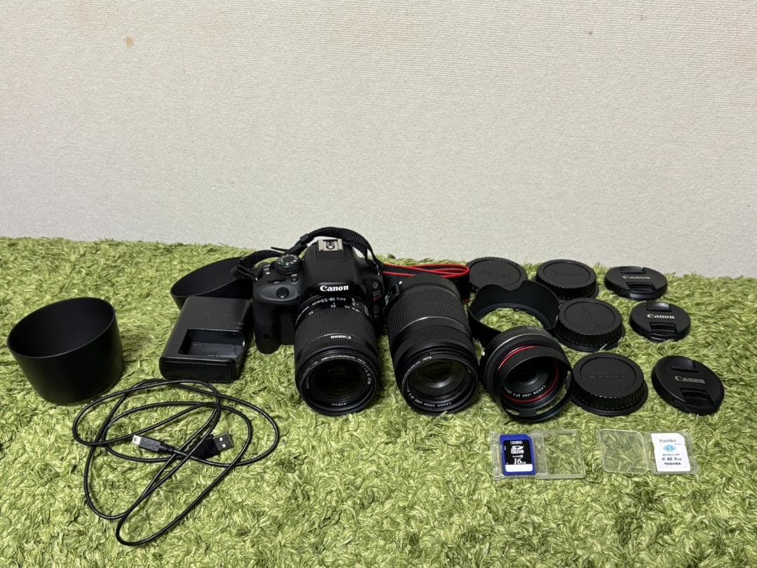 Canon EOS Kiss X7 レンズ3本セット