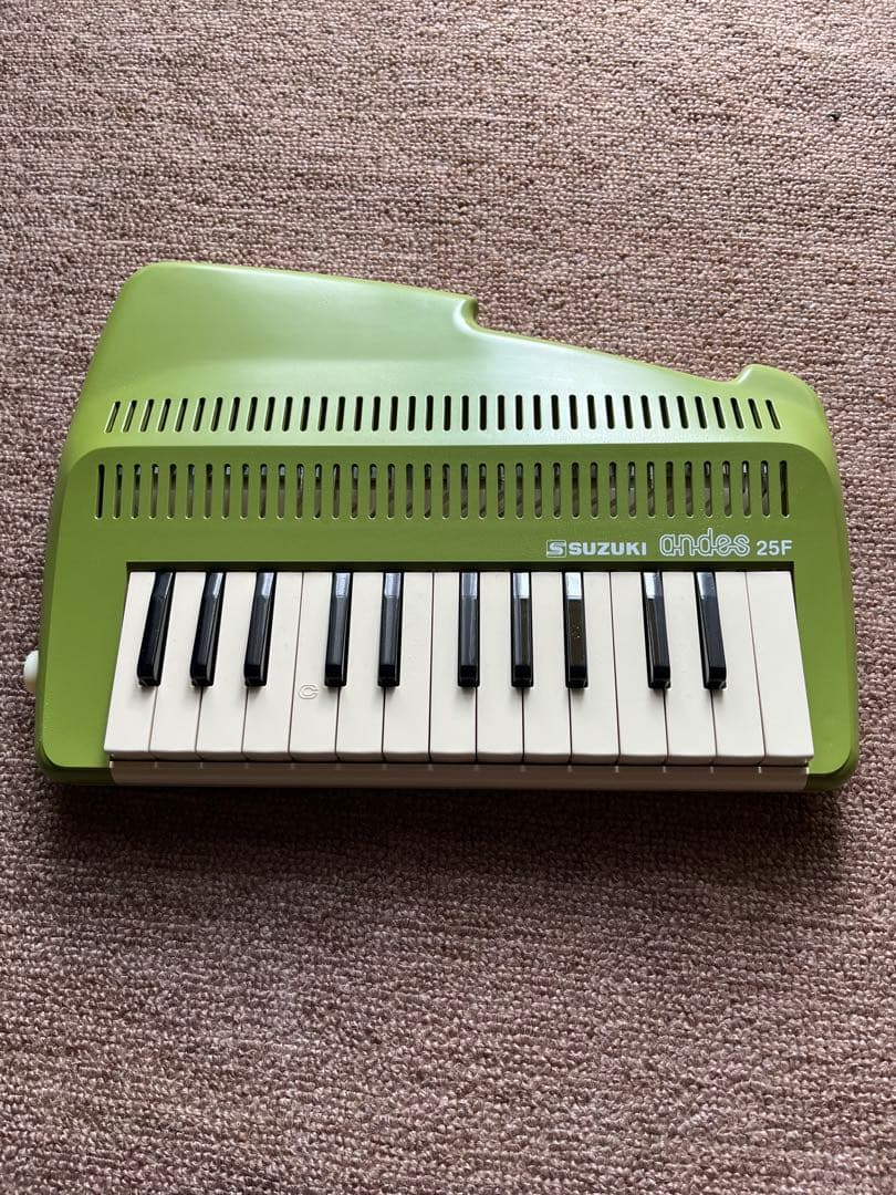 SUZUKI アンデス25F 緑色 鍵盤楽器 andes25F | 鈴木楽器製作所