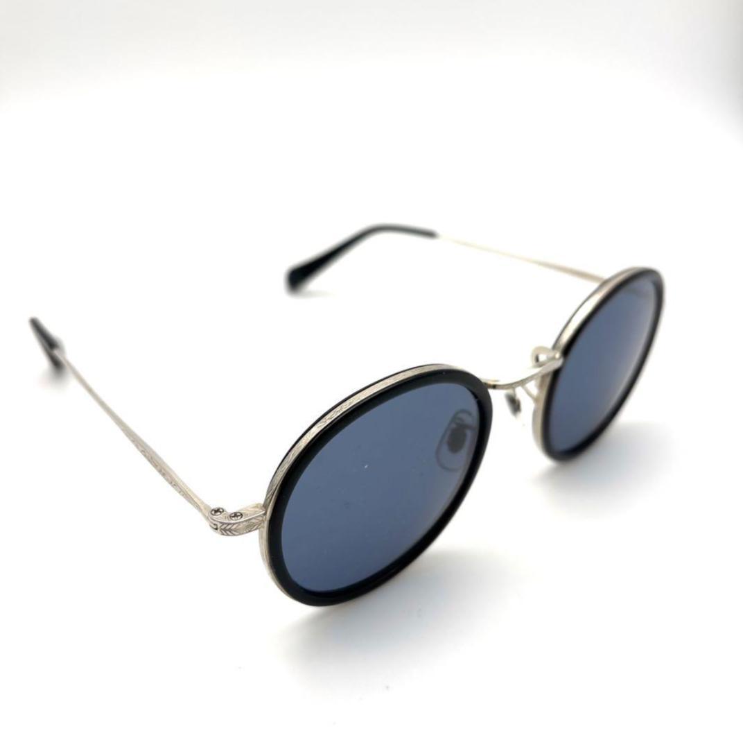 オリバーピープルズ Meline ブラック×シルバー ブルーレンズ 石井竜也