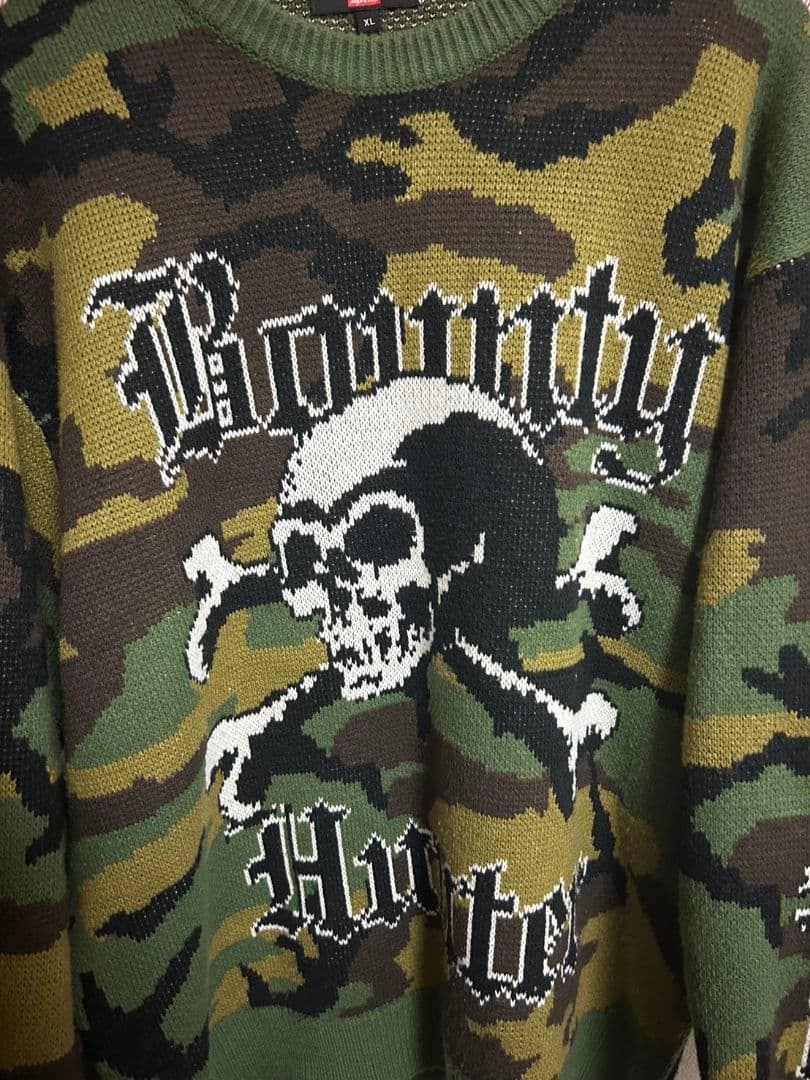 希少・完売モデル】Supreme×BOUNTY HUNTER ニット セーター - メルカリ