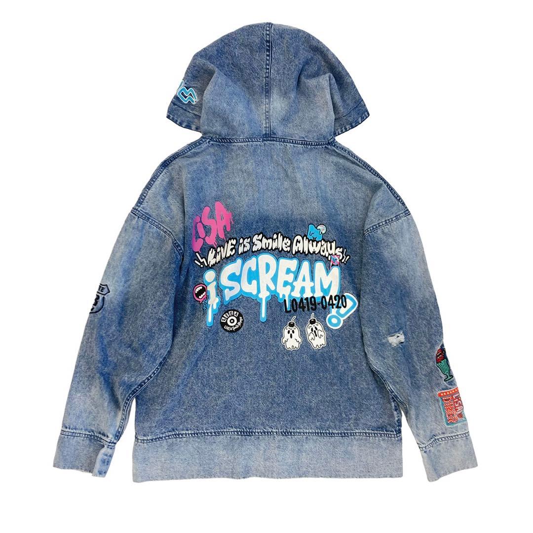 新品 LiSA デニムパーカー ～i SCREAM Ver.～ Mサイズ - メルカリ