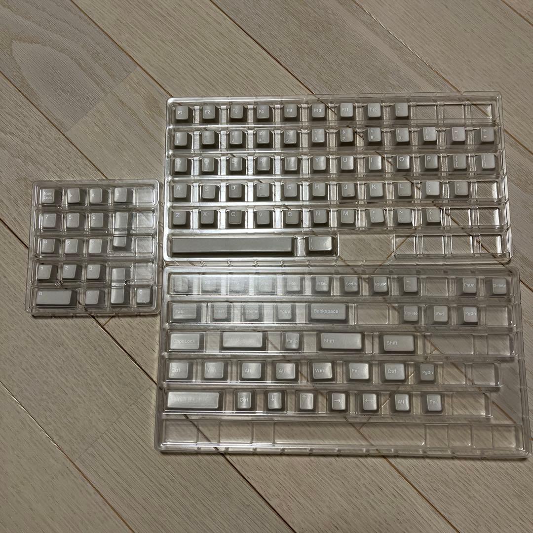 Cerakey セラミックキーキャップ フルセット V3-マットグレージュ