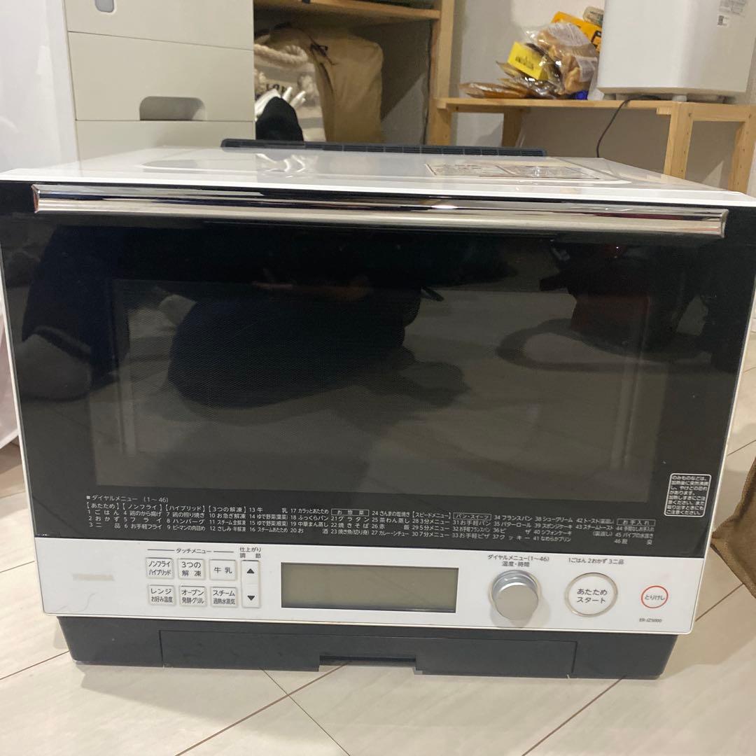 TOSHIBA ER-JZ5000 オーブンレンジ清掃済 過熱水蒸気石窯ドーム - メルカリ