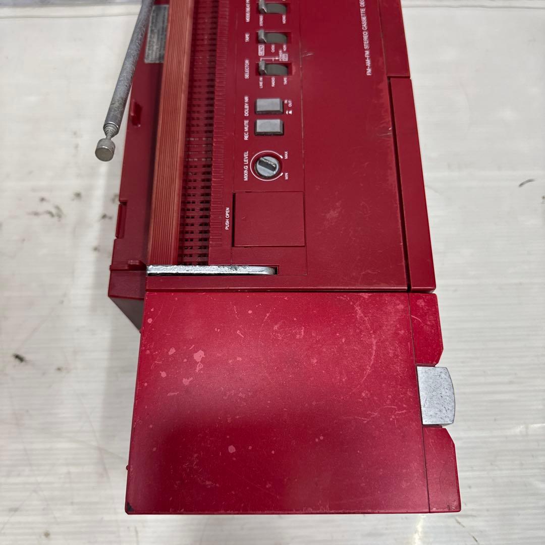 National RX-C50 ナショナル レッド ラジカセ 昭和レトロ - メルカリ