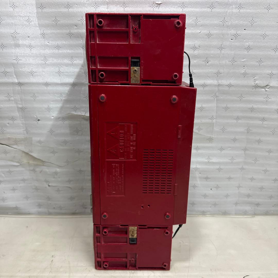 National RX-C50 ナショナル レッド ラジカセ 昭和レトロ - メルカリ