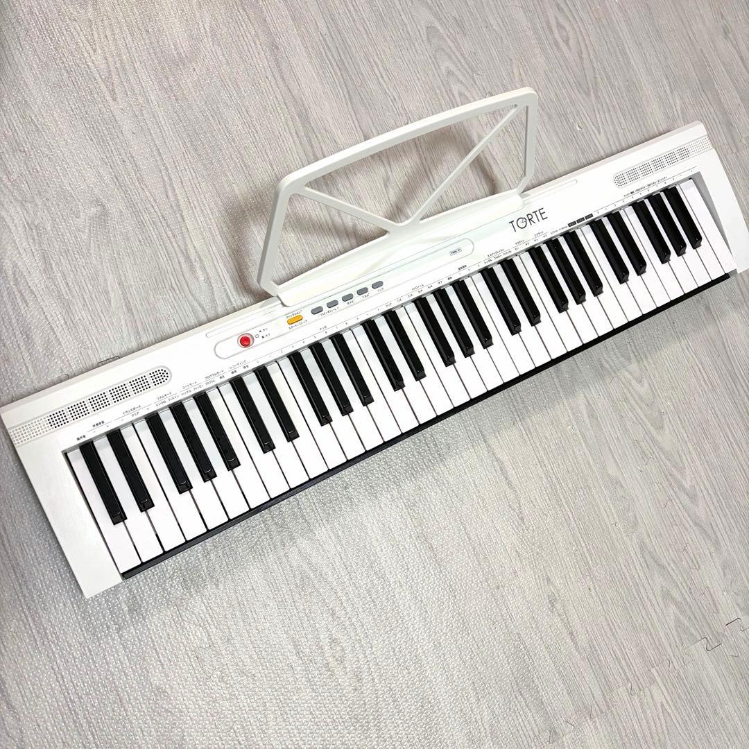 TORTE TSDK-61 電子キーボード 電子ピアノ ステレオヘッドホンセット
