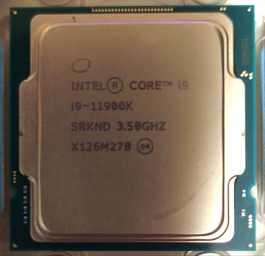 CPU Intel Core i9-11900K CPU 3.5GHz 16MB