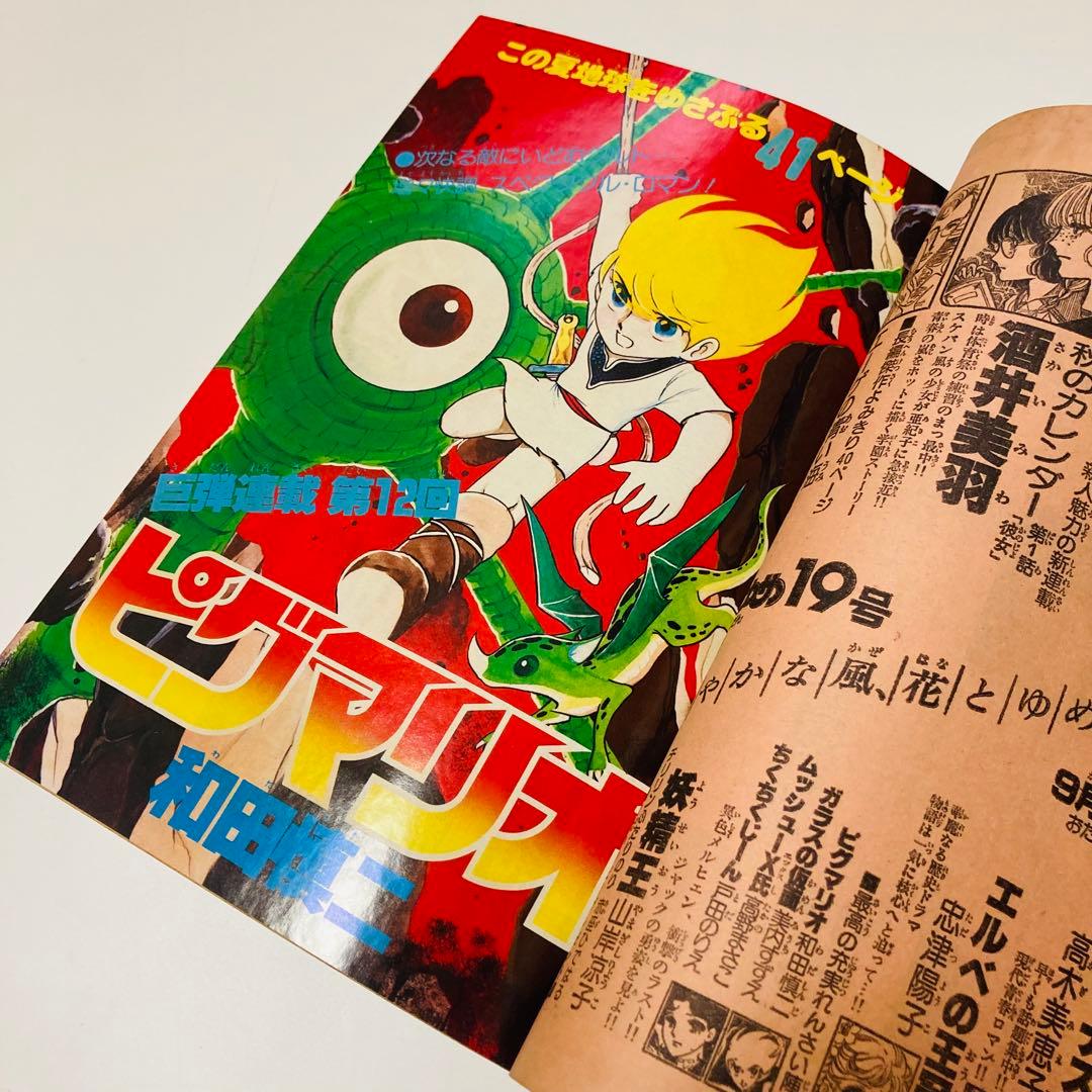 貴重✳️少女漫画『花とゆめ 1978年9月20日号/18号』忠津陽子 神坂智子