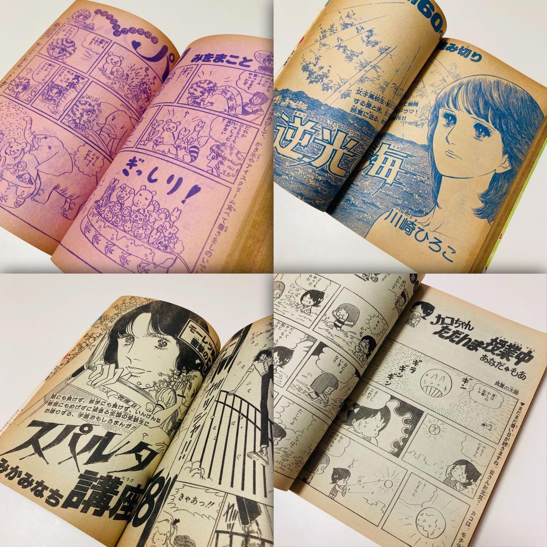 貴重✳️少女漫画『花とゆめ 1978年9月20日号/18号』忠津陽子 神坂智子