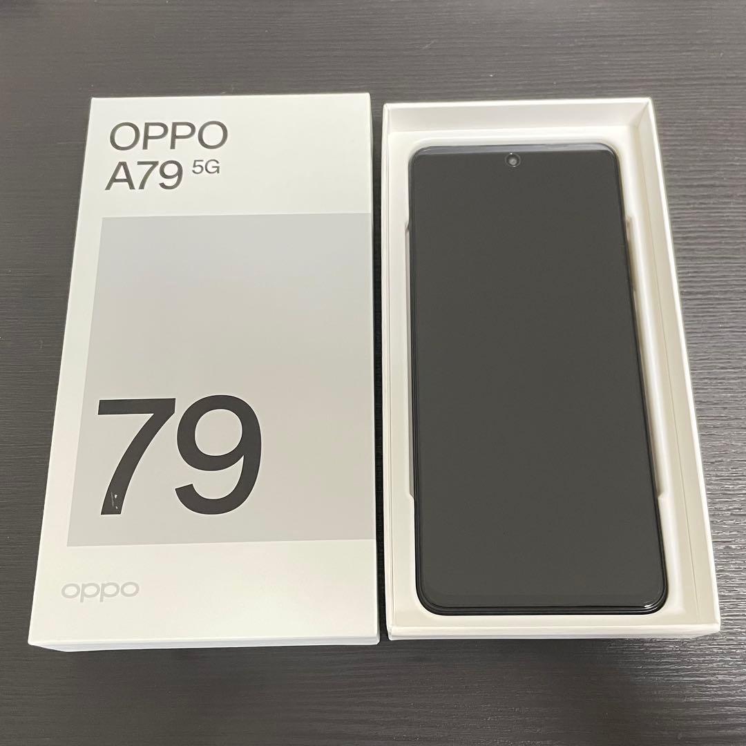 oppo a79 5G ミステリーブラック simフリー 128GB