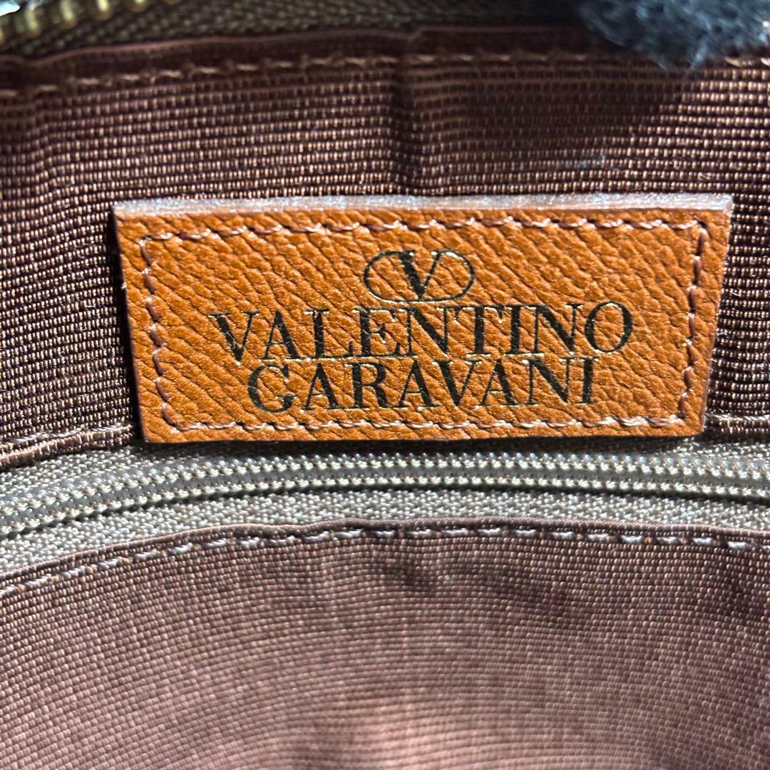 ヴァレンティノガラヴァーニ 2WAY フリンジ ドーム型 ショルダーバッグ