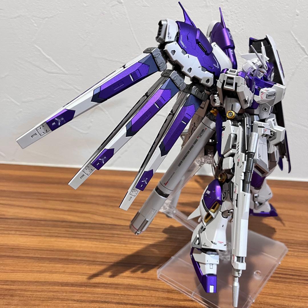 RG Hi-νガンダム ハイニューガンダム 全塗装 完成品 - メルカリ