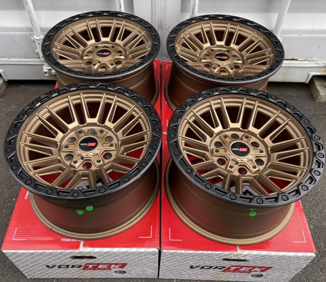 最終値下 展示品 17インチホイール4本セット ハイラックス プラド