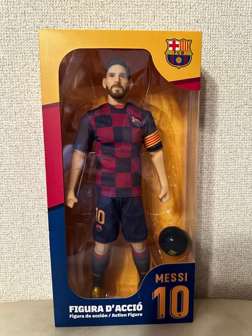 FCバルセロナ公式 リオネル・メッシ フィギュア - メルカリ