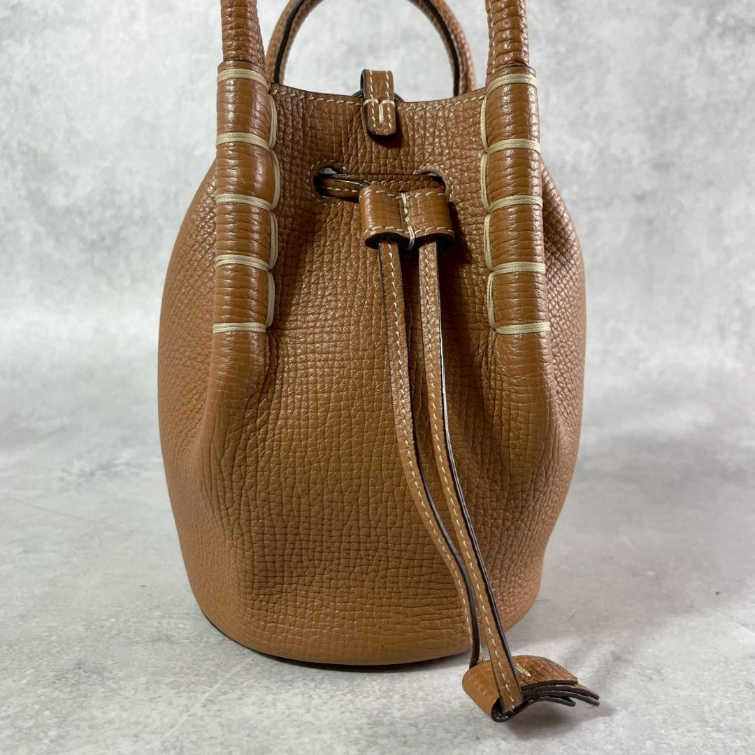 お値下げ済】極美品✨TOD's マイクロバケット ショルダーバッグ