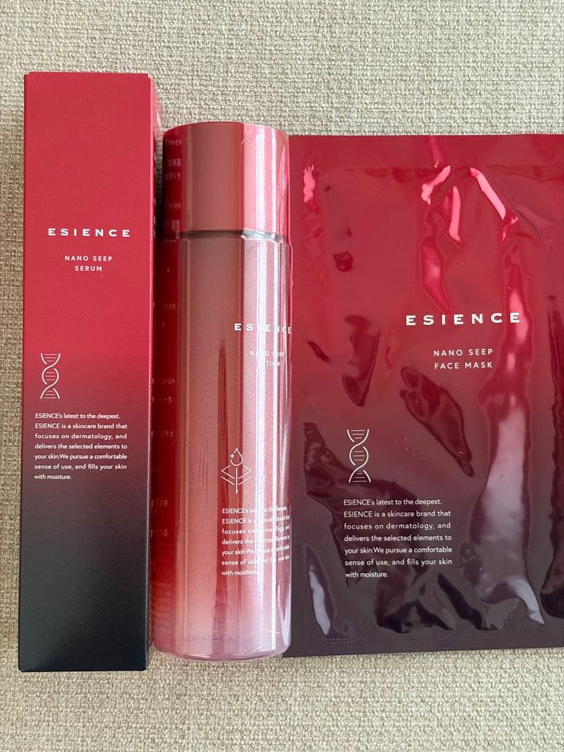 ESIENCE NANO SEEP セラム＆フェイスマスクセット - メルカリ
