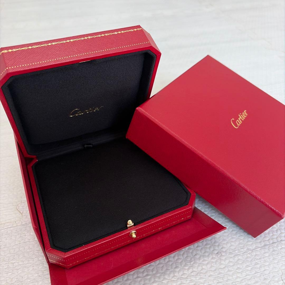 カルティエネックレスケース③ジュエリーボックス Cartier 内箱外箱