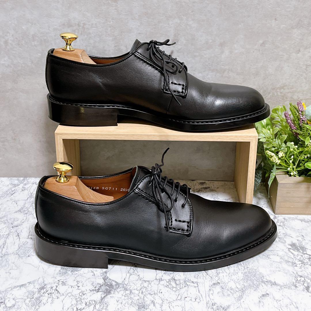 極美品【HARUTA ハルタ】ドレスシューズ 革靴 26.5cm 黒 フォーマル