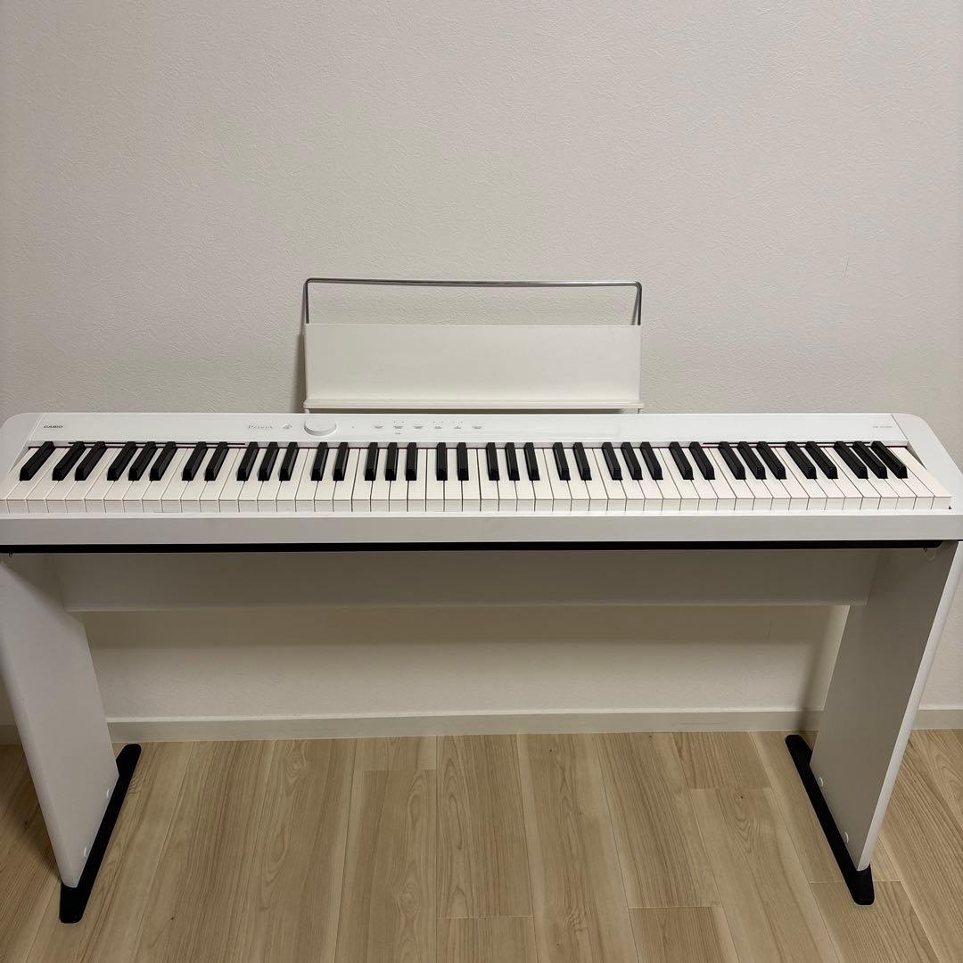 CASIOカシオ　PX-S1100WE プリヴィア　ホワイト電子ピアノ88鍵盤 電子ピアノ Privia ホワイト PX-S1100WE [88鍵盤] CASIO｜カシオ 通販