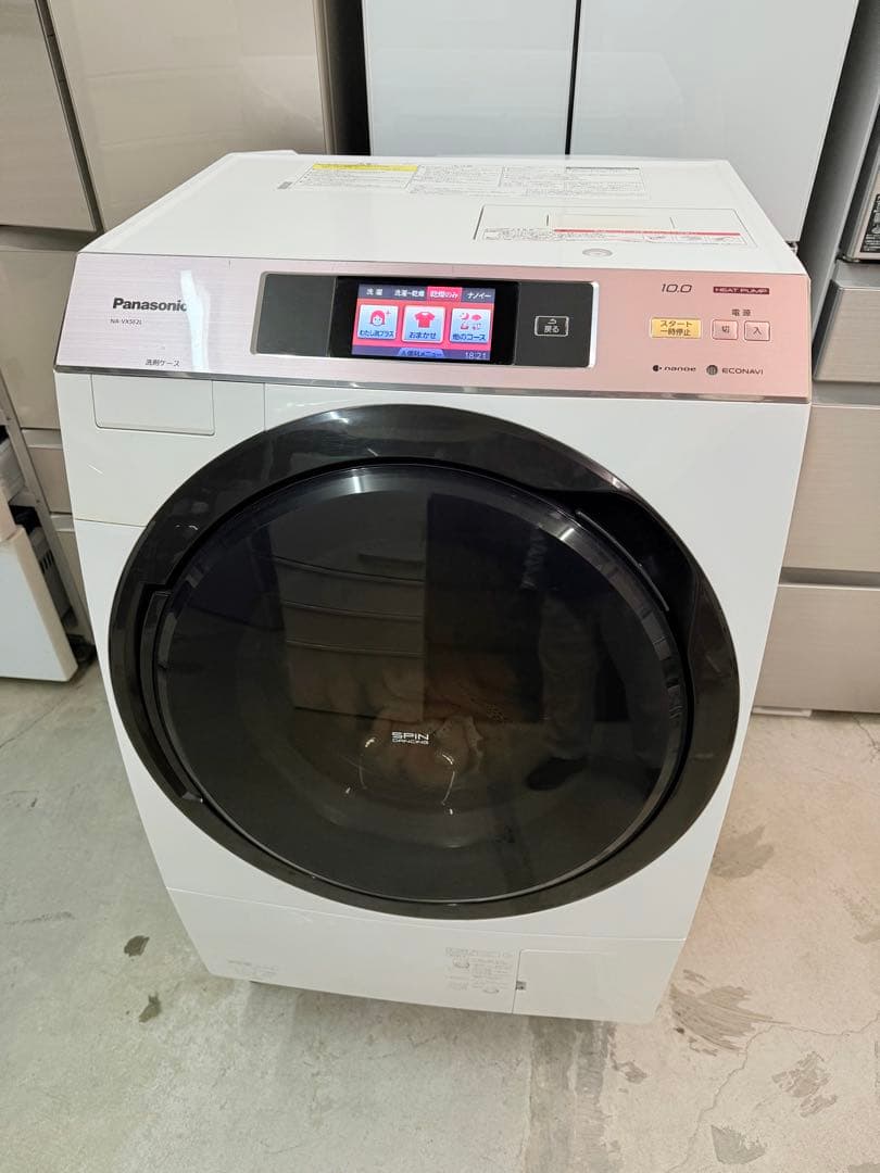 2015年式 10kg6kg Panasonicドラム式洗濯機NA-VX5E2L - メルカリ