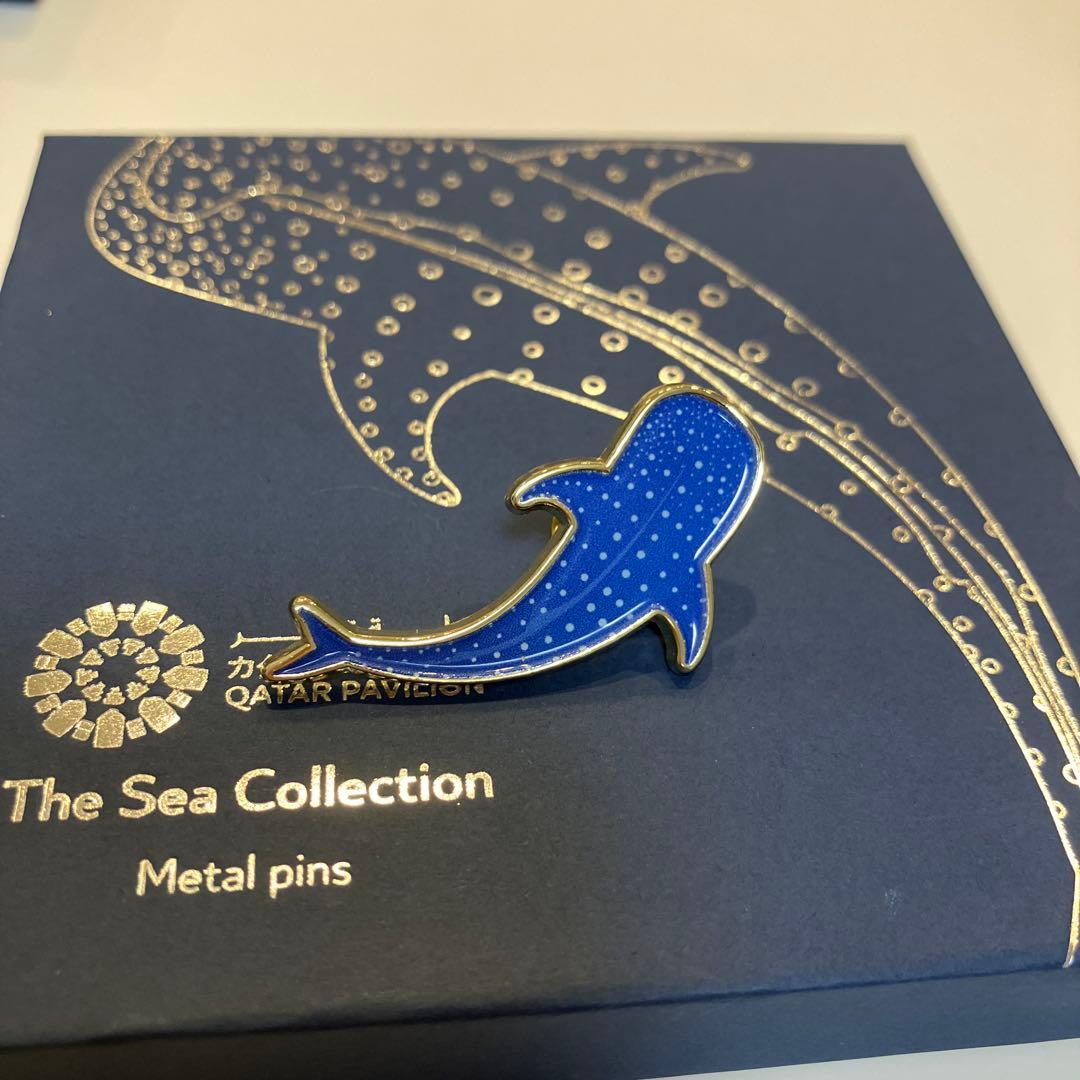 大阪万博 ジンベイザメ EXPO2025 カタール館パビリオン ピンズ