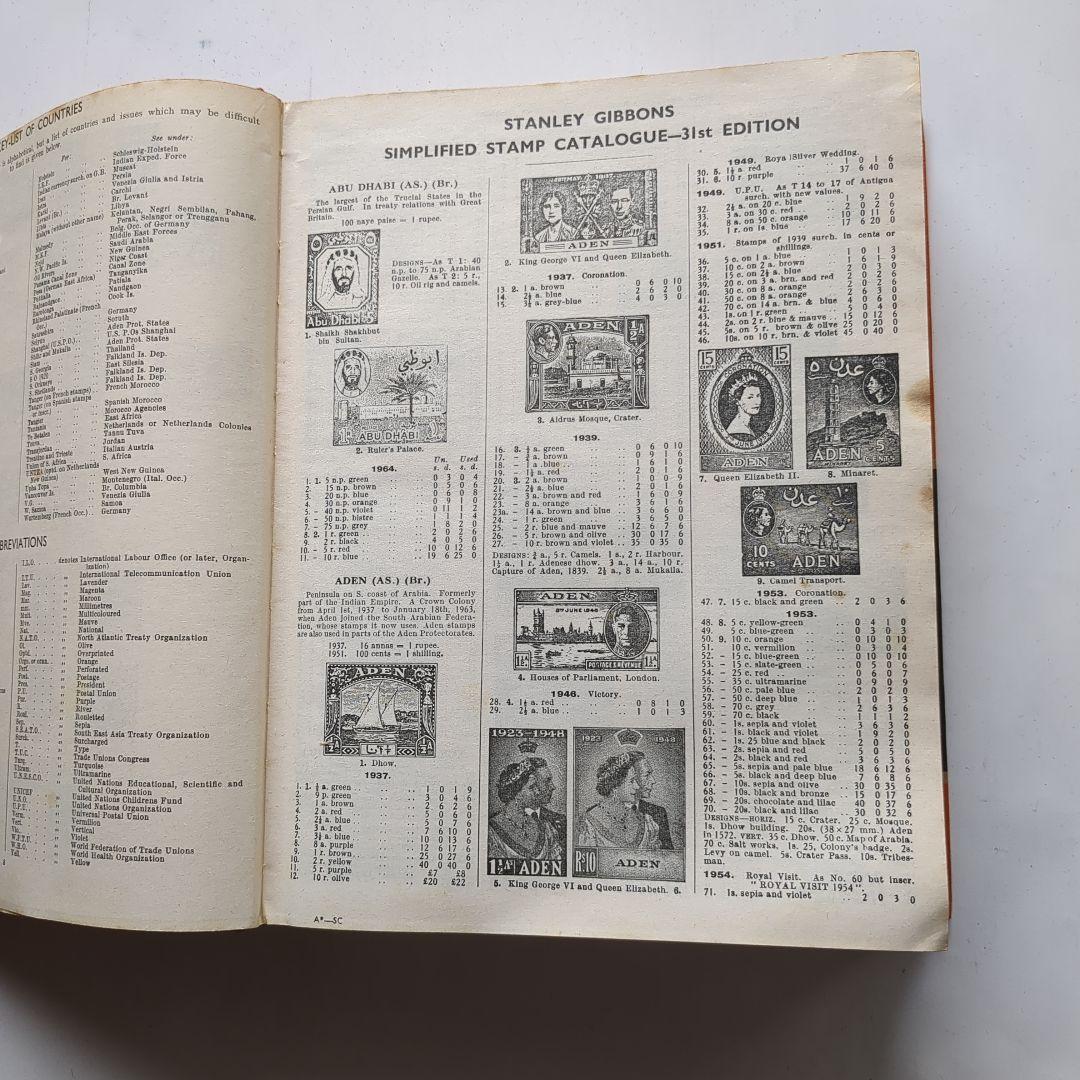 ギボンズ切手カタログ 全世界 簡易版 1966 洋書 - メルカリ