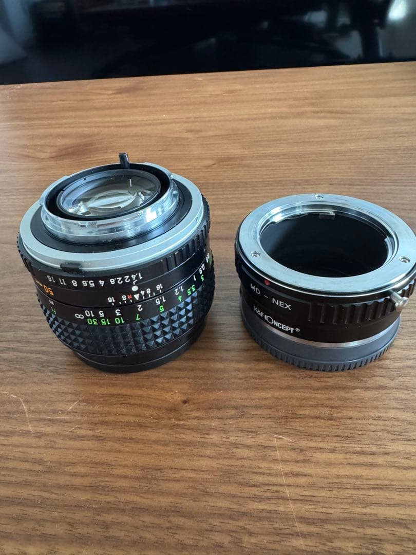 MINOLTA MC ROKKOR-PG 50mm F1.4 アダプターリング - メルカリ