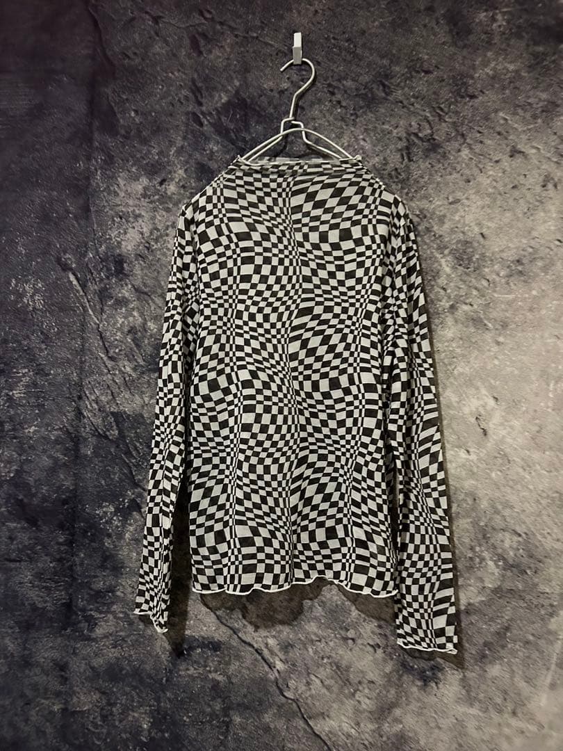 Y2K archive punk grunge セカンドスキン メッシュニット - メルカリ