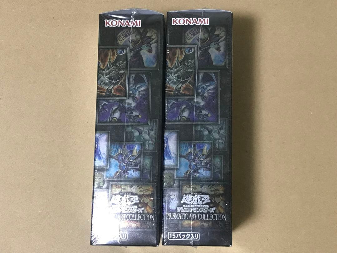 遊戯王 prismatic art collection シュリンク付 2box