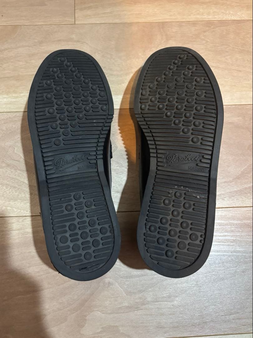 パラブーツ コロー ローファー ブラック UK8 26.5cm