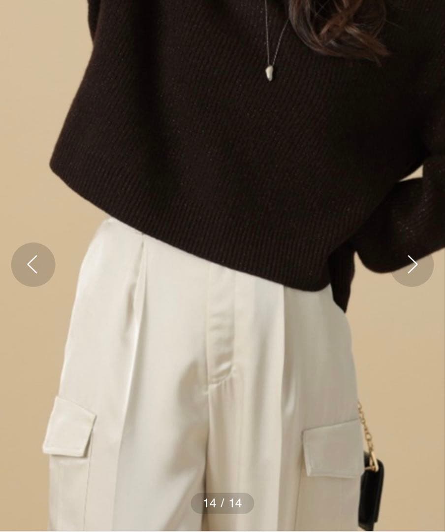 Apuweiser-richeリラクシーサテンワークパンツ - メルカリ