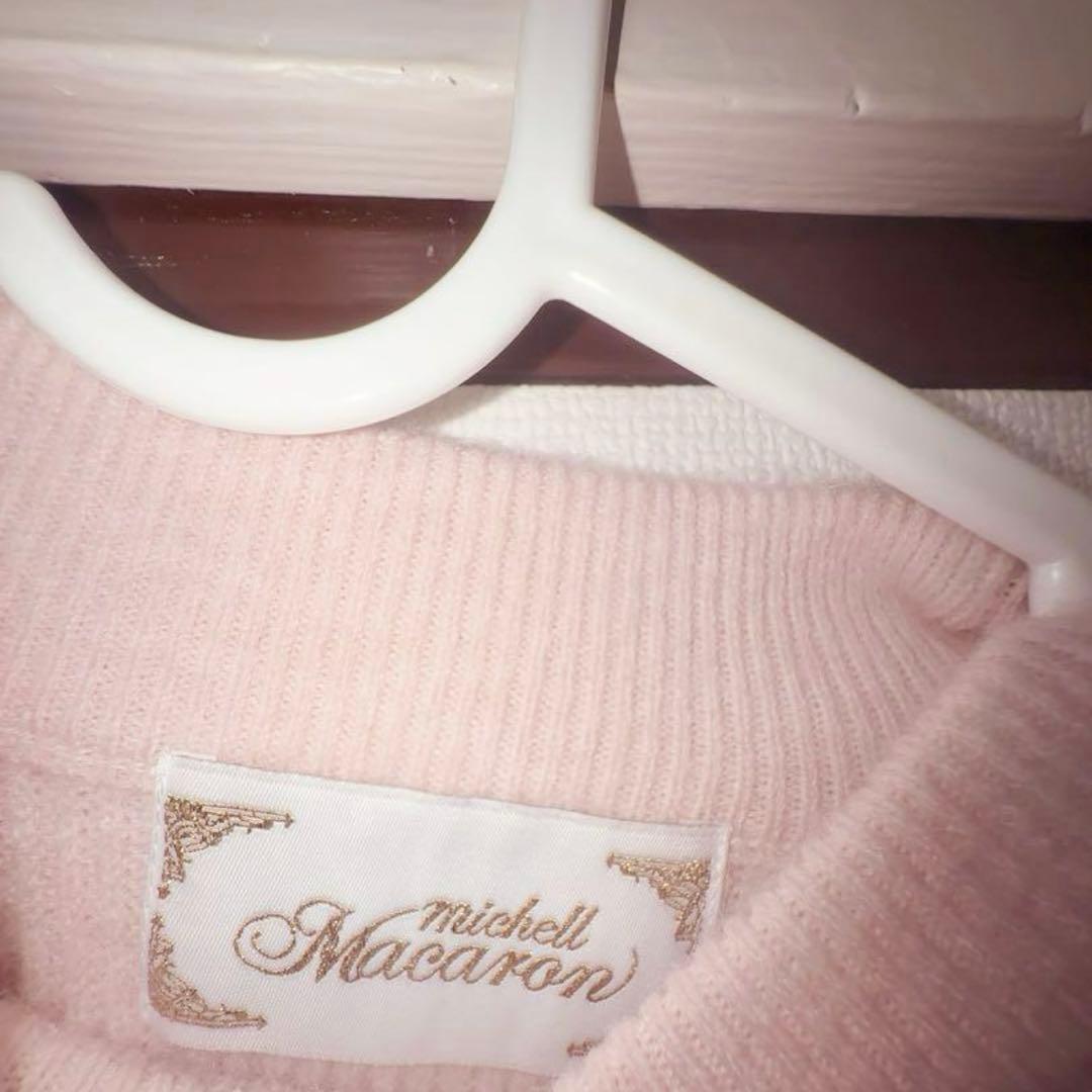 ハートカットニットワンピース ミシェルマカロン - メルカリ