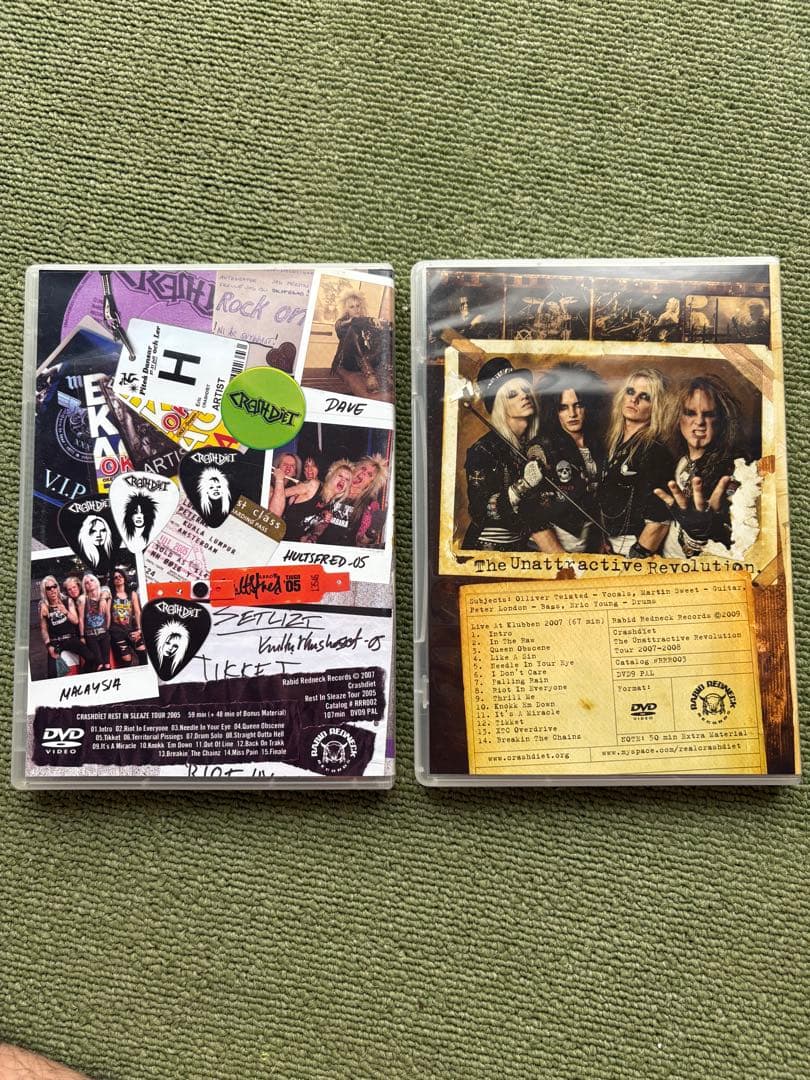 CRASHDIET DVDセット