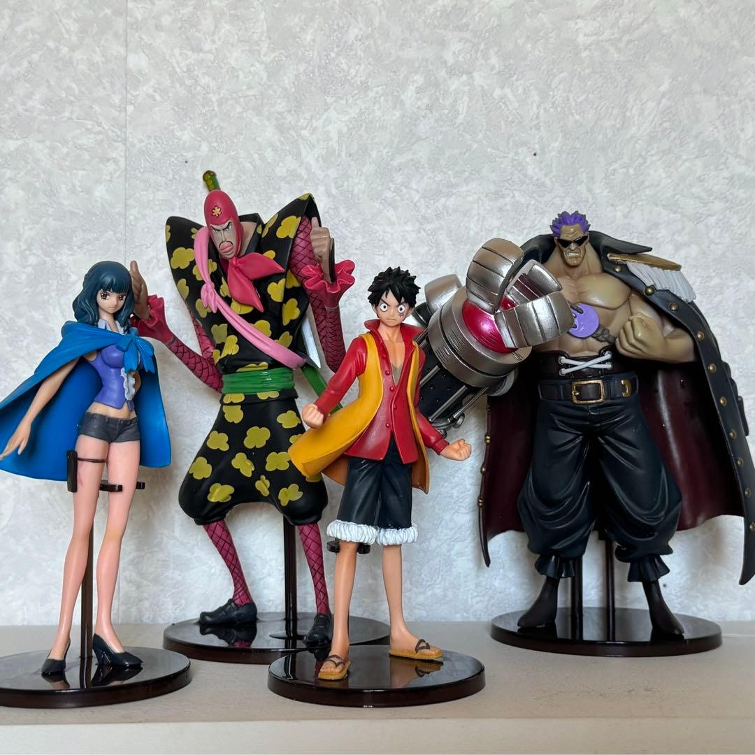超 ワンピース スタイリング フィギュア ルフィvs NEO海軍 セット