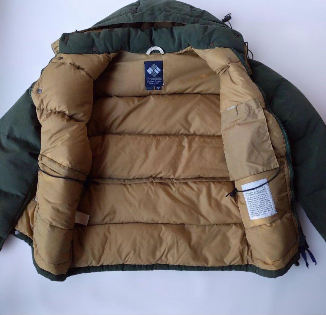 コロンビア Columbiaダウンジャケット M ドローコード付き 短丈 - メルカリ