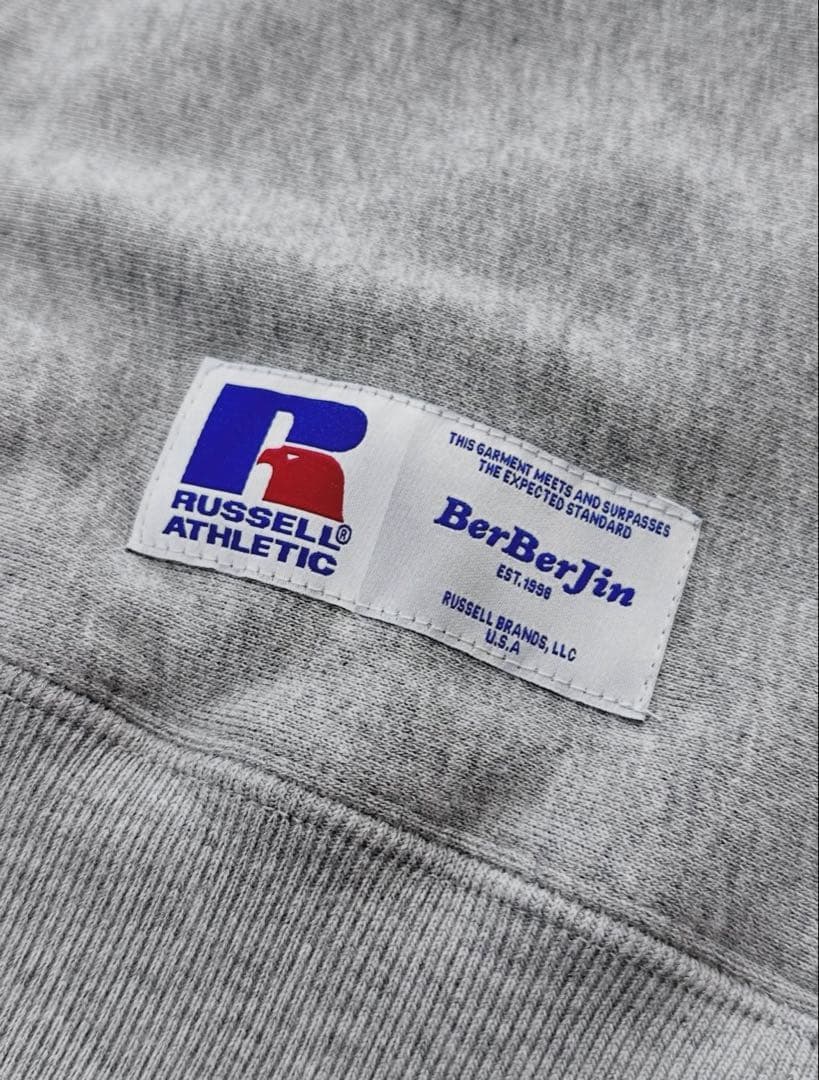 即完売 BerBerJin × RUSSELL スエットクルーネック ポケット付 - メルカリ