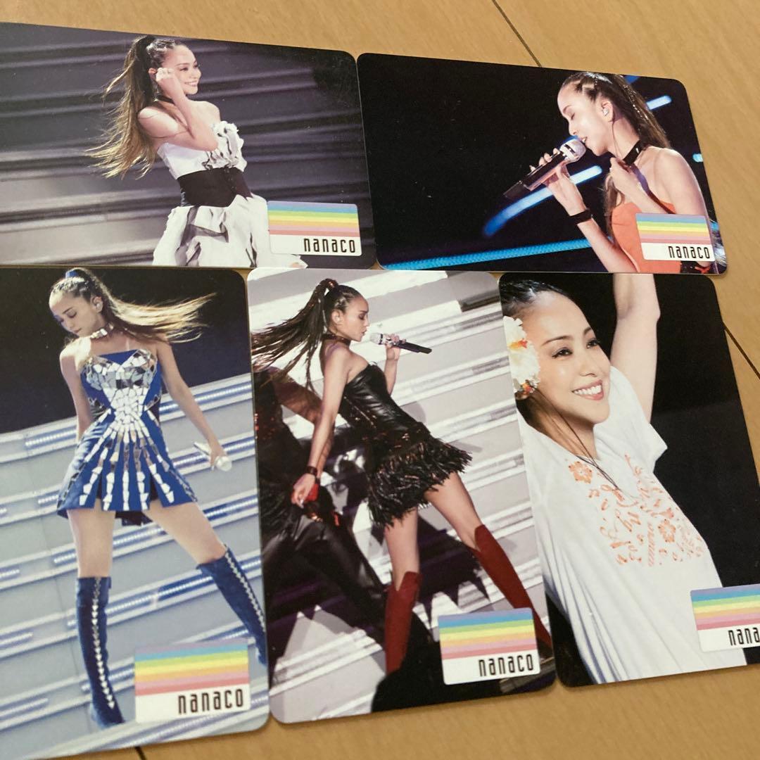 即購入ok!!】安室奈美恵 nanacoカード 5種コンプリートセット - メルカリ