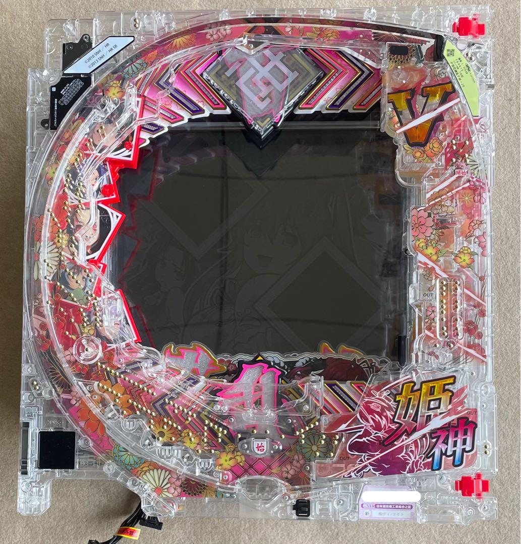 パチンコセル　P百花繚乱FM-JF ミドル　中古　無加工　ディ・ライト D-light P 百花繚乱 中古パチンコ実機 [枠名：Cygnus 百花繚乱] [4ch