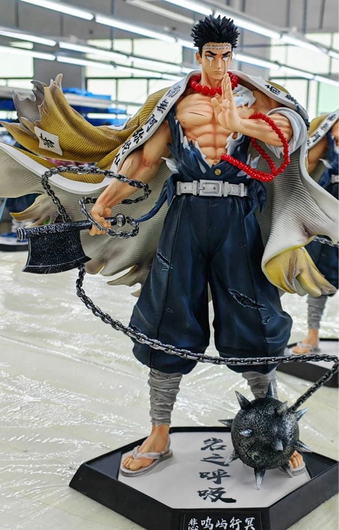 ☆ 悲鳴嶼行冥 岩柱 フィギュア ガレージキット か鬼滅の刃 スタチュー