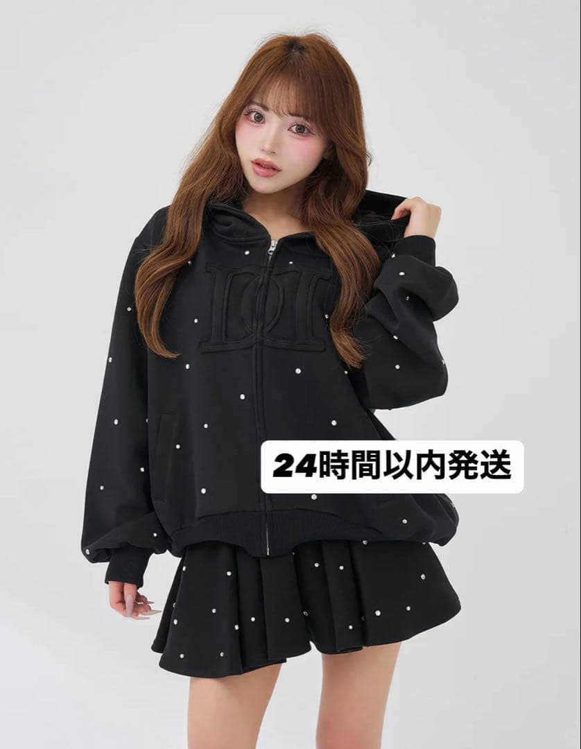 新品未開封 ダーリッチ DDロゴビジュースウェットセットアップ