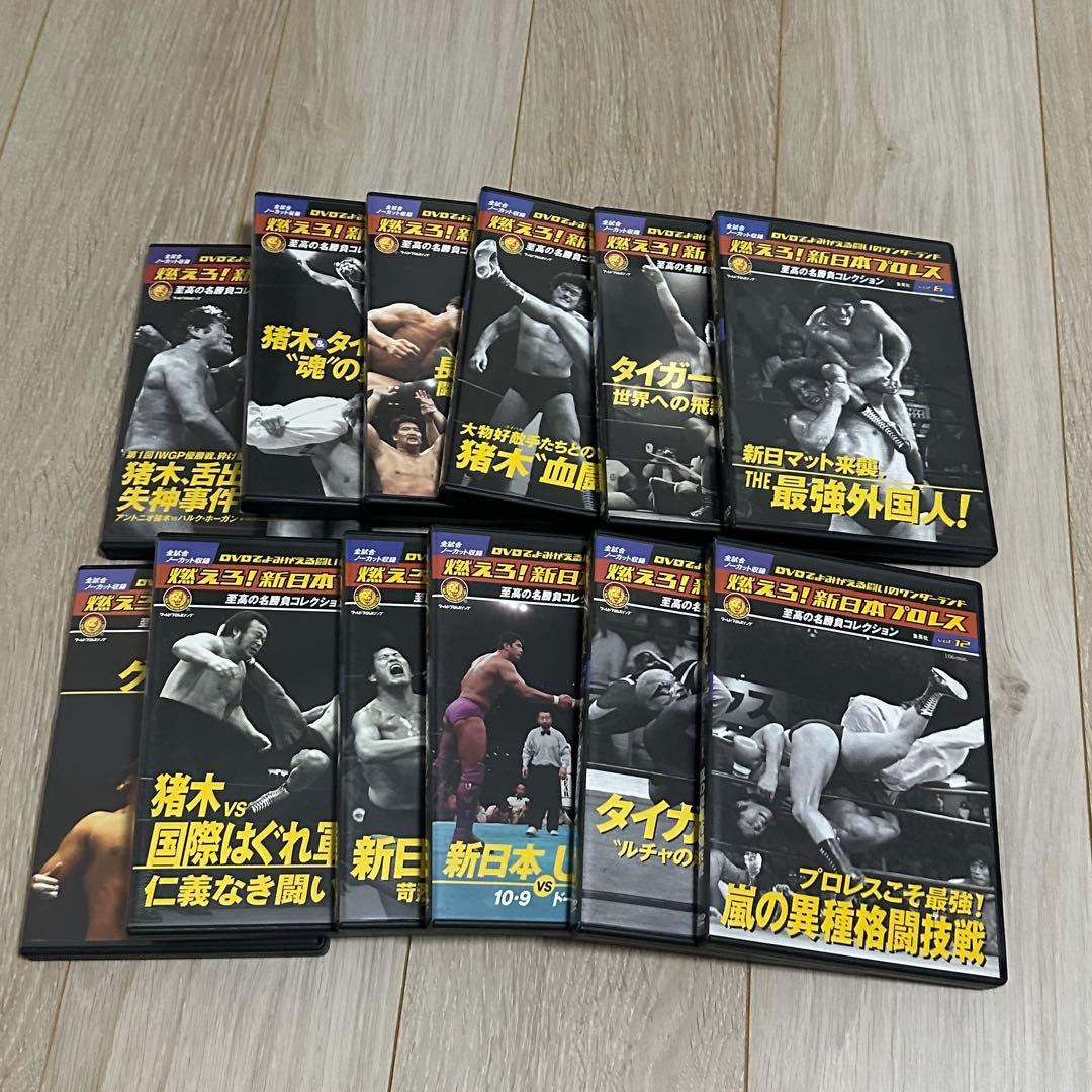 燃えろ！新日本プロレスDVDコレクション　22巻セット