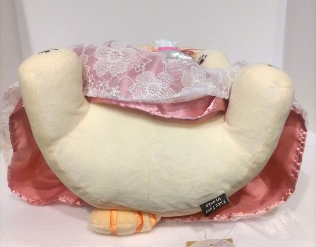 ふくふくにゃんこ ビッグ ブライダル ぬいぐるみ スコア 特大