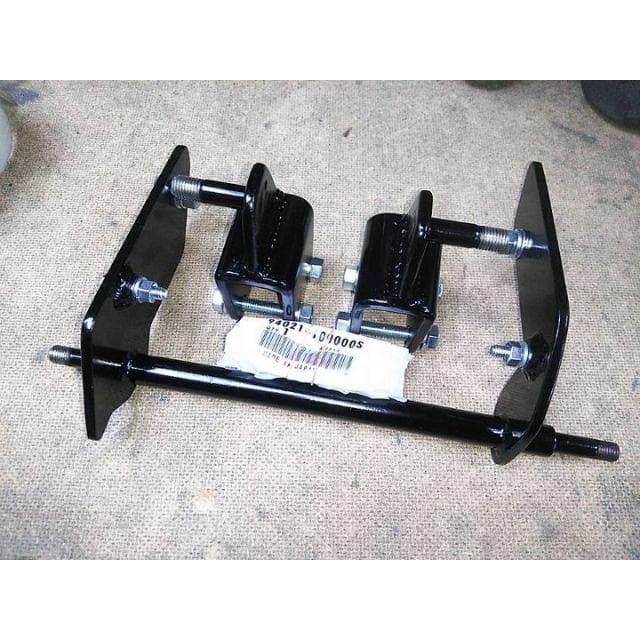 1 / 新品　エイプ50　100 ツインサスアダプター 塗装有　ＫＢＣ製 Ｗサス 新品 エイプ50 100 ツインサスアダプター 塗装込み KBC製 Wサス