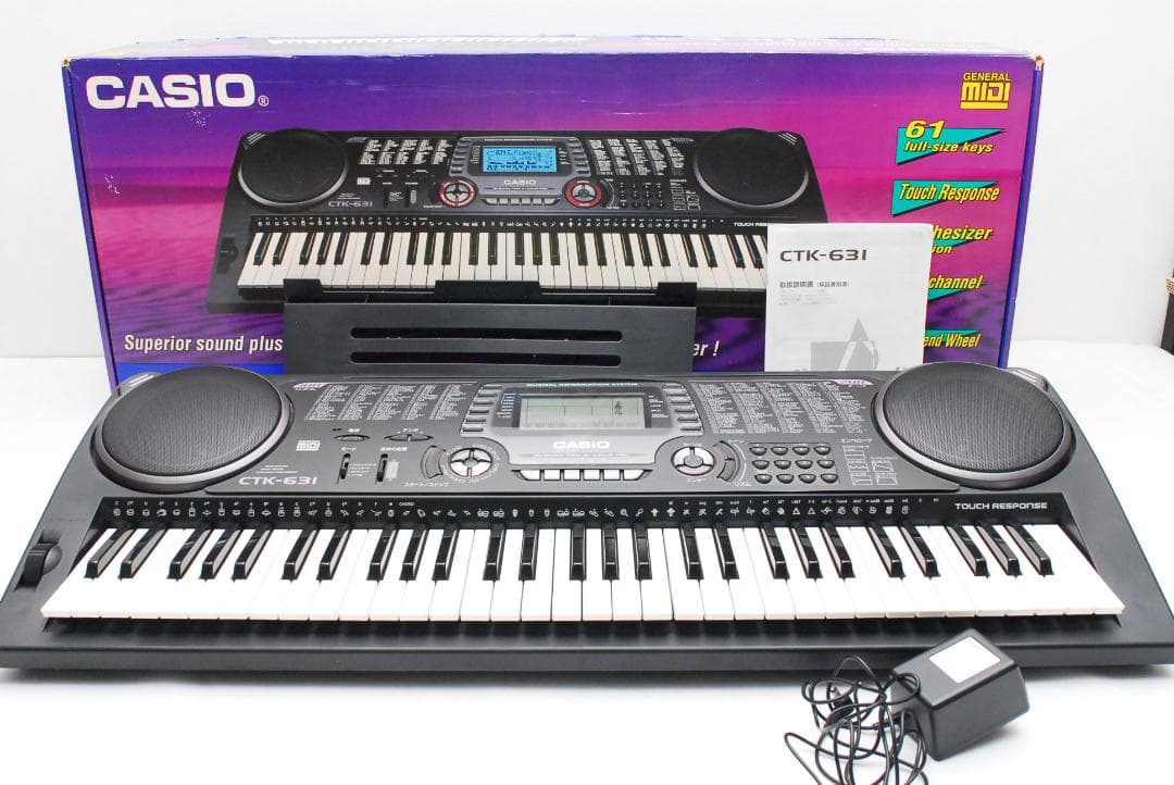 上美品 CASIO CTK-631 デジタルピアノ シンセサイザーCTK-631 - メルカリ