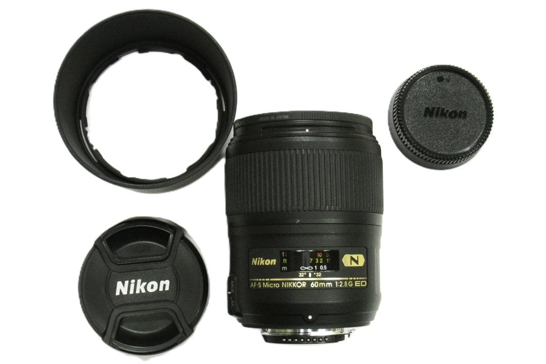レンズ(単焦点) Nikon AF-S Micro NIKKOR 60mm f/2.8G ED Amazon.com : Nikon AF-S FX Micro-NIKKOR 2177 60mm f/2.8G ED